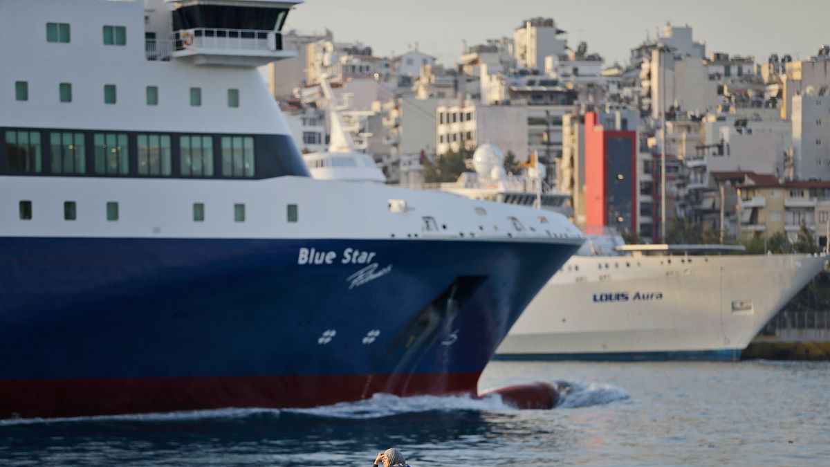 希臘最大港口皮雷埃夫斯(Piraeus,Piraievs)(美聯社) 希臘最大港口皮雷埃夫斯(Piraeus,Piraievs)(美聯社)