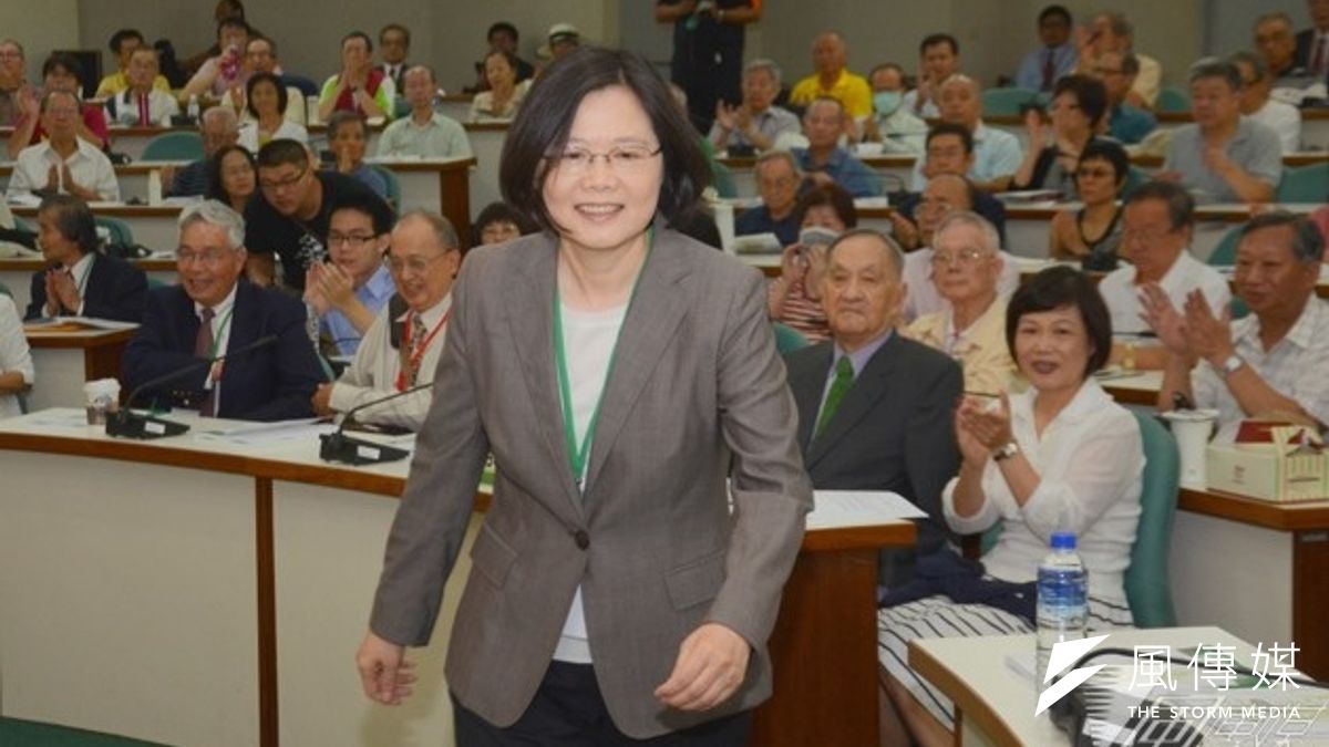 蔡英文說要改台灣出口導向為開發內需市場,在經濟上顯然有問題。(宋小海攝) 蔡英文說要改台灣出口導向為開發內需市場,在經濟上顯然有問題。(宋小海攝)