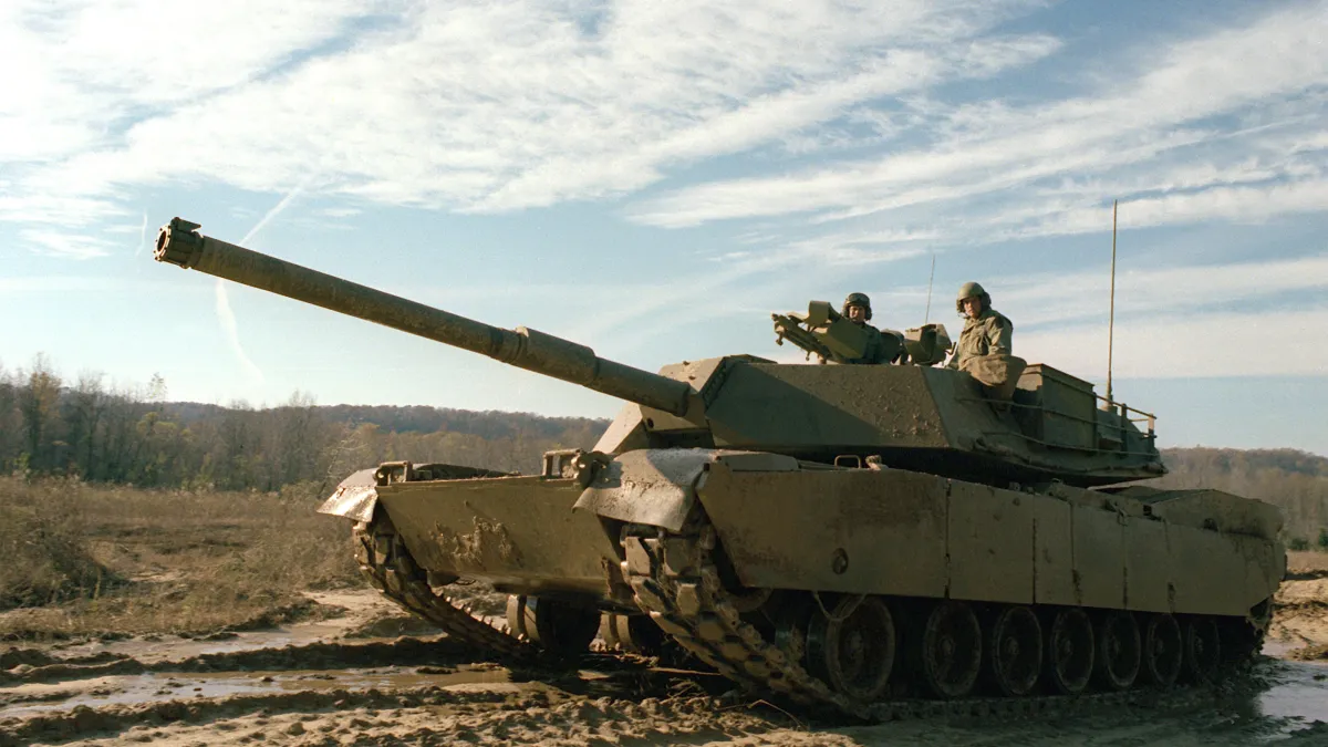 美軍M1A1主力戰車(Wikipedia / Public Domain)