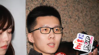 前國民黨發言人、新北市議員參選人蕭敬嚴在大罷免期間屢次攻擊同黨同志、頻上親綠政論節目攻擊自家人,在國民黨內引起許多不滿。(資料照,蔡親傑攝)