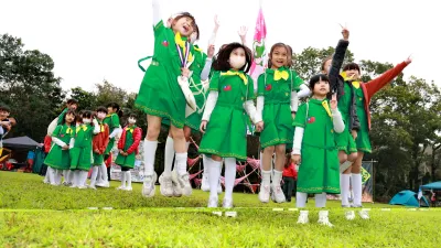 童軍節暨女童軍懷念日大露營, 3/7起在竹山鎮瑞竹國中營地展開為期三天活動。(圖/南投縣政府)