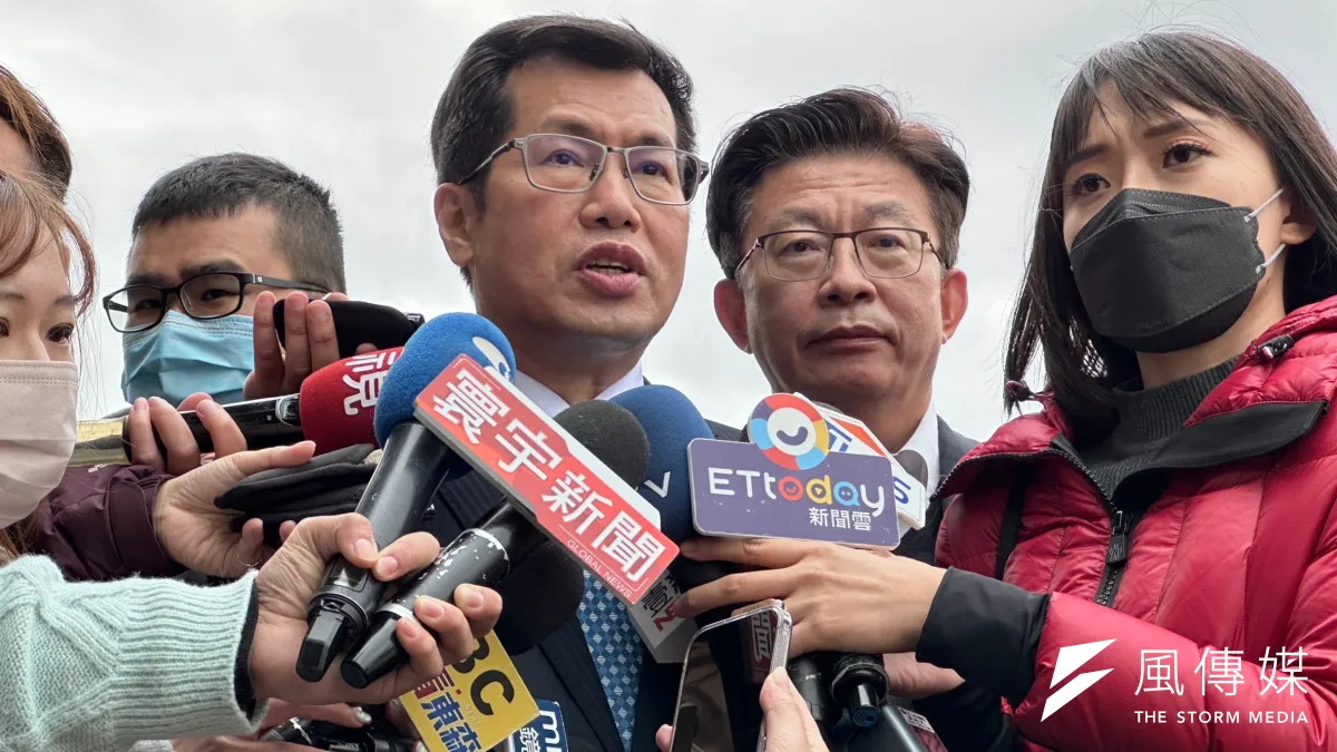 英系民進黨國際事務部主任羅致政確定留任。(資料照,蔡宜彣攝)