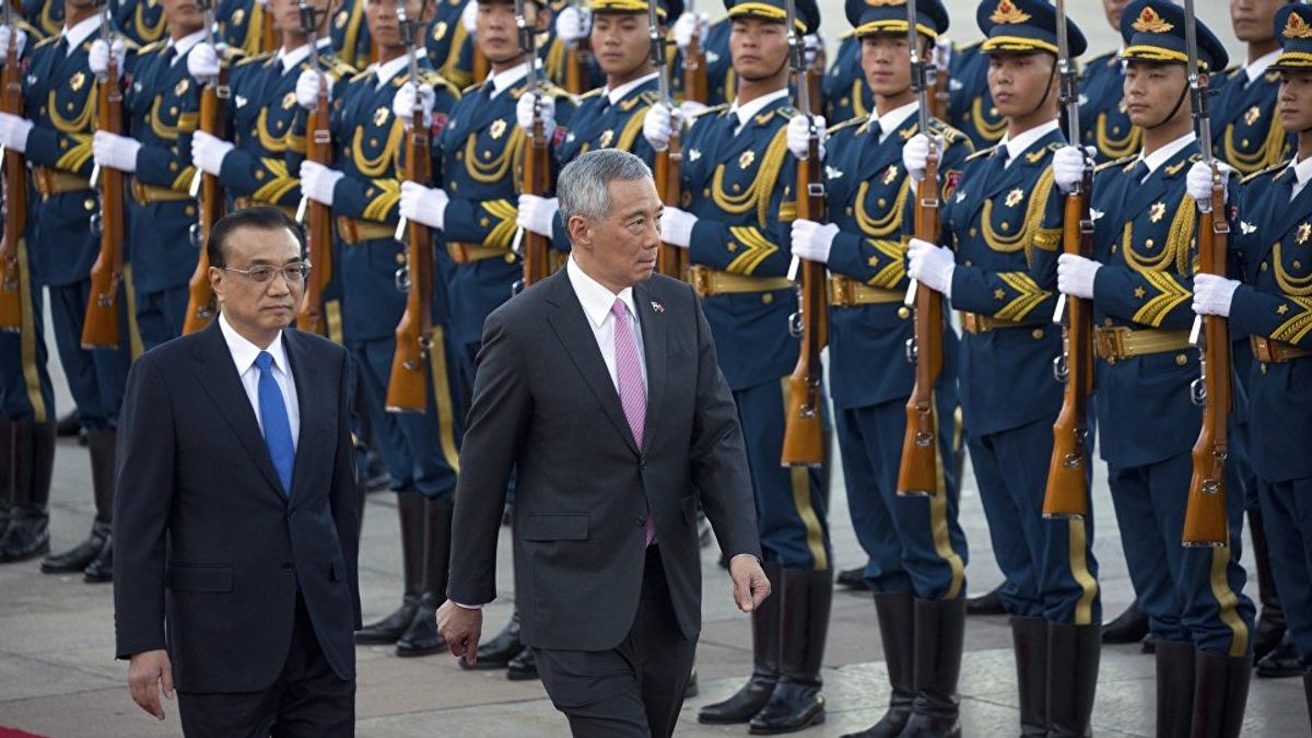 新加坡會放棄與台灣軍事合作嗎?(取自俄羅斯衛星通訊社© AP Photo/ Mark Schiefelbein) 新加坡會放棄與台灣軍事合作嗎?(取自俄羅斯衛星通訊社© AP Photo/ Mark Schiefelbein)