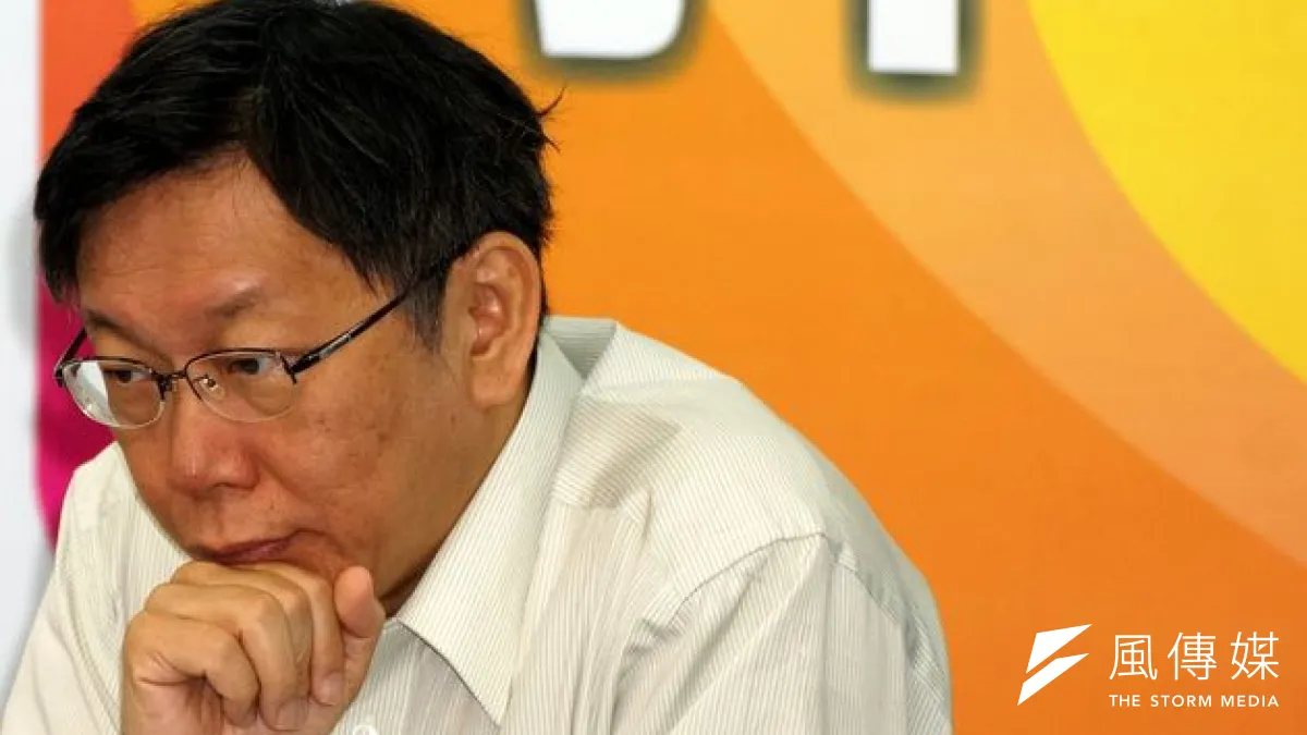 台北市長參選人柯文哲被MG149爭議糾纏不休,但民調支持度顯然並未受到影響。(資料照/蘇仲泓攝)