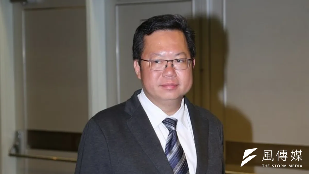 民進黨桃園縣長參選人鄭文燦明日將為親民黨市議員參選人造勢,是否與親民黨黨主席宋楚瑜同台,備受矚目。(資料照片,吳逸驊攝)
