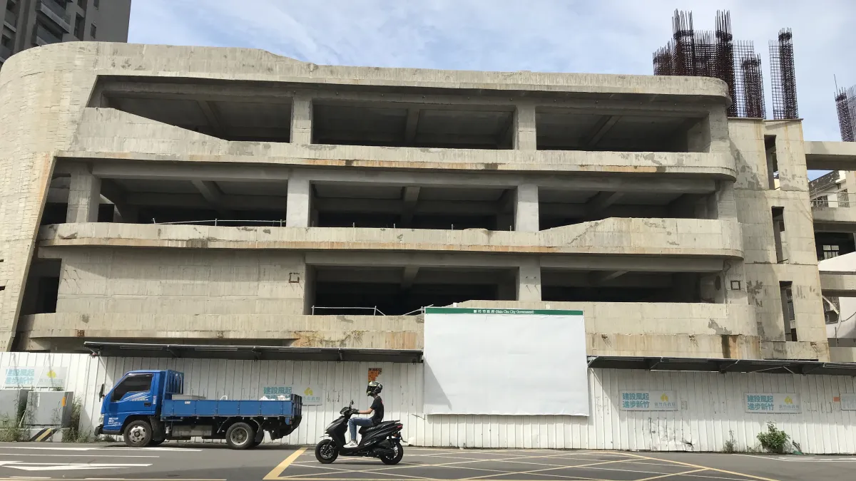 竹市停7立體停車場續建工程3日決標,預計今年9月底開工,明年6月底完工。(圖/新竹市政府提供)