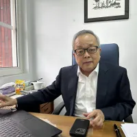 前行政院副院長の施俊吉氏は、台湾で生産される先端半導体は金融上の性質として、すでに「リスクを伴う商品」になっていると指摘した。(写真/張瀞文撮影) 前行政院副院長の施俊吉氏は、台湾で生産される先端半導体は金融上の性質として、すでに「リスクを伴う商品」になっていると指摘した。(写真/張瀞文撮影)