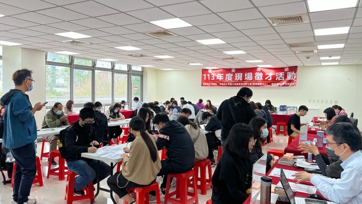 苗栗就業中心113年徵才活動示意圖。(圖/勞動力發展署桃竹苗分署提供)