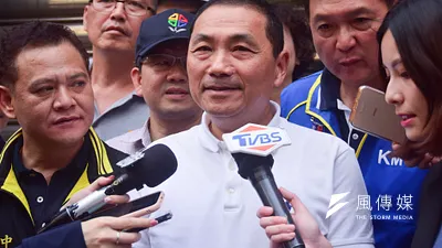 新北市長侯友宜(見圖)被媒體問及是否會到台中與高雄市長韓國瑜合體時表示,今天很忙,下午會前往觀光景點視察當地交通壅塞狀況。(資料照,吳俊廷攝)
