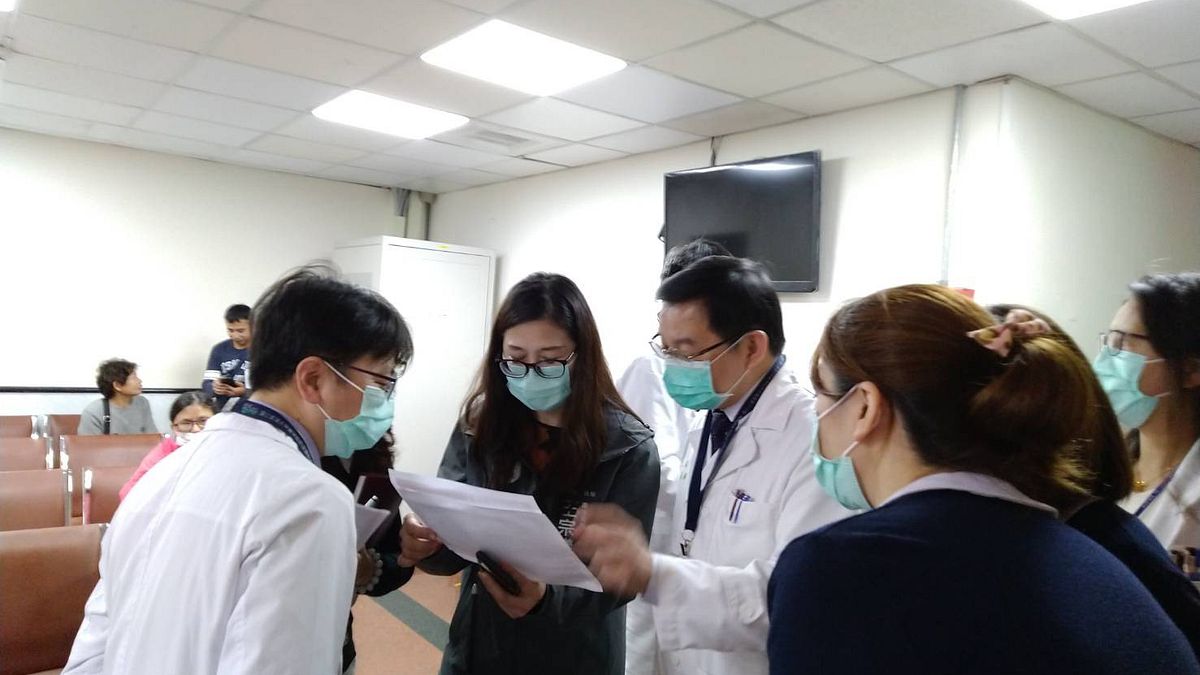 新竹市衛生局21日證實新竹馬偕醫院出現一名疑似感染武漢肺炎病例,已第一時間通報並隔離。(新竹市衛生局提供) 新竹市衛生局21日證實新竹馬偕醫院出現一名疑似感染武漢肺炎病例,已第一時間通報並隔離。(新竹市衛生局提供)