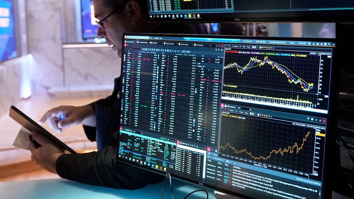 過去台股跟著美股走,如今川普來了,台股要做的第一步應該是「自救」。(AP) 過去台股跟著美股走,如今川普來了,台股要做的第一步應該是「自救」。(AP)