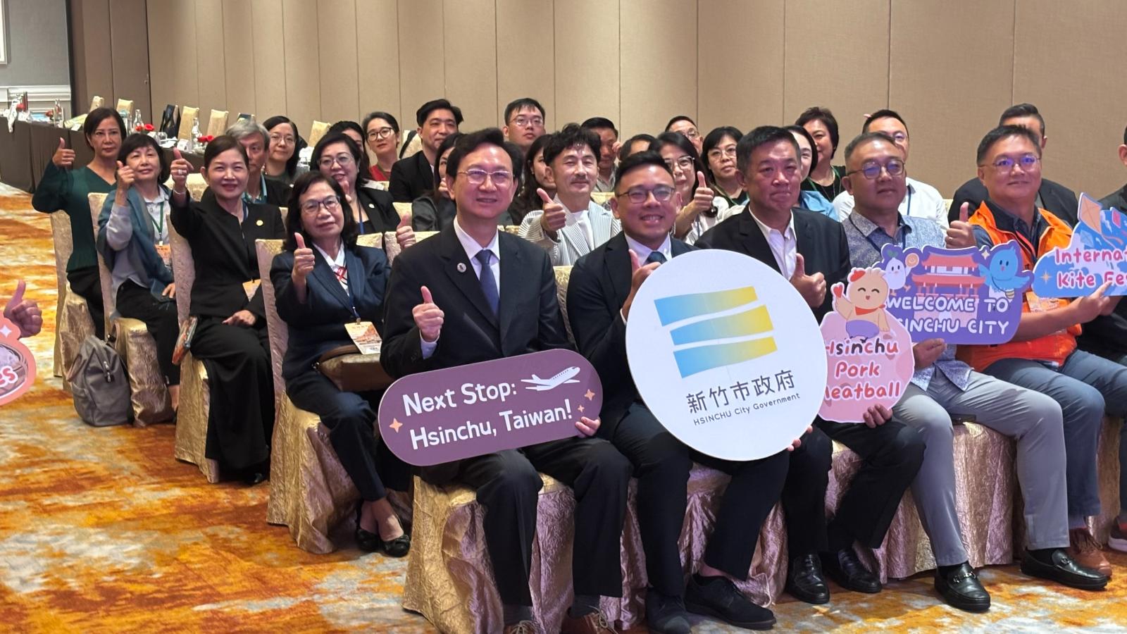 新竹市首度跨海辦推介會 攜手星國業者打造「玩味新竹」東南亞新商機