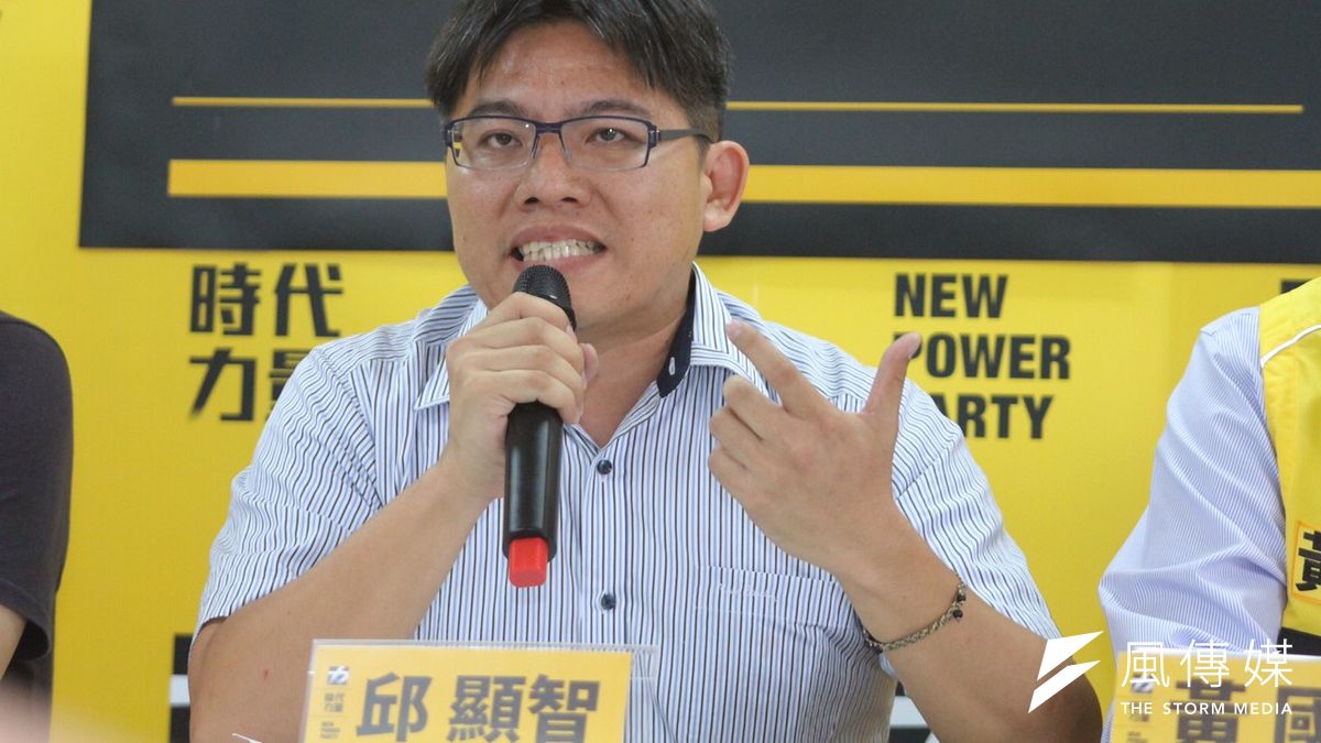 時代力量新竹市立委參選人邱顯智(曾原信攝) 時代力量新竹市立委參選人邱顯智(曾原信攝)