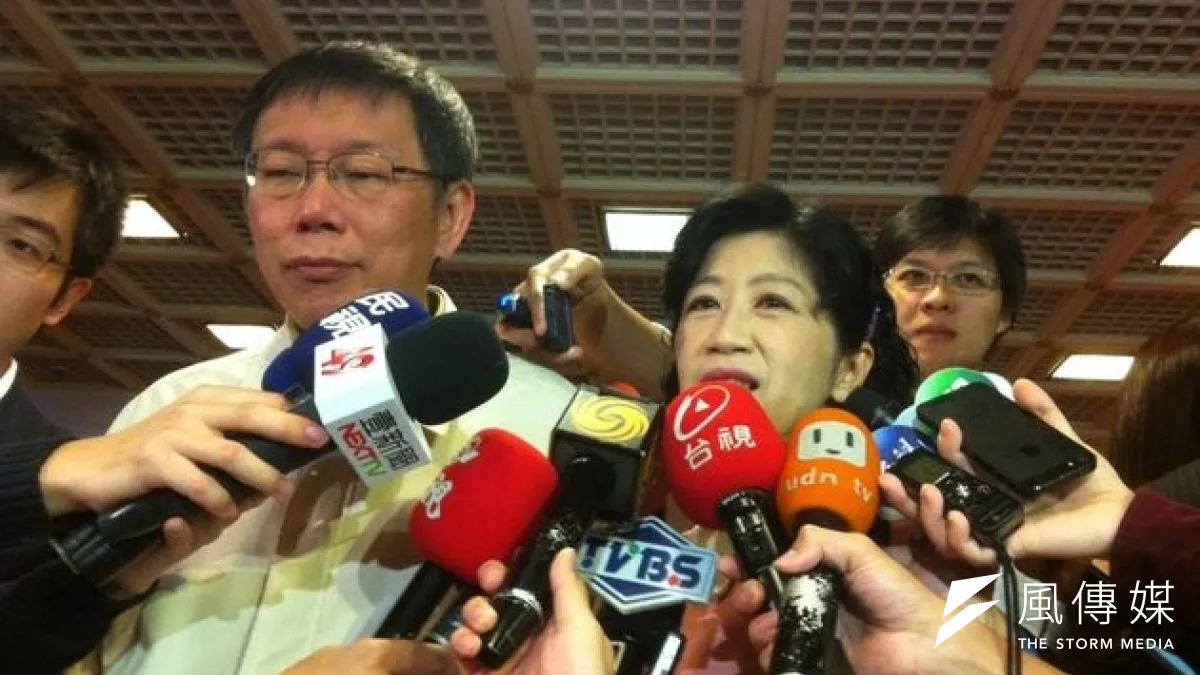 受學運影響,綠營的台北市長整合確定4月底前無法完成,恐怕會晚約1個月。(顏振凱攝)
