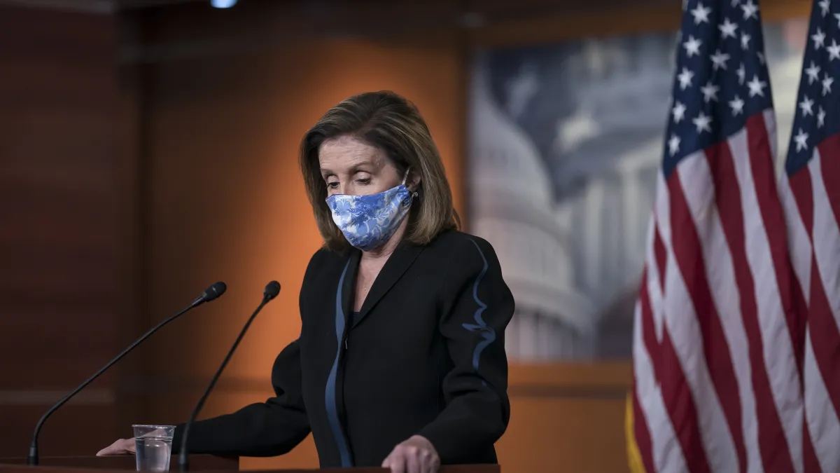 民主黨籍的美國聯邦眾議院議長裴洛西(AP)