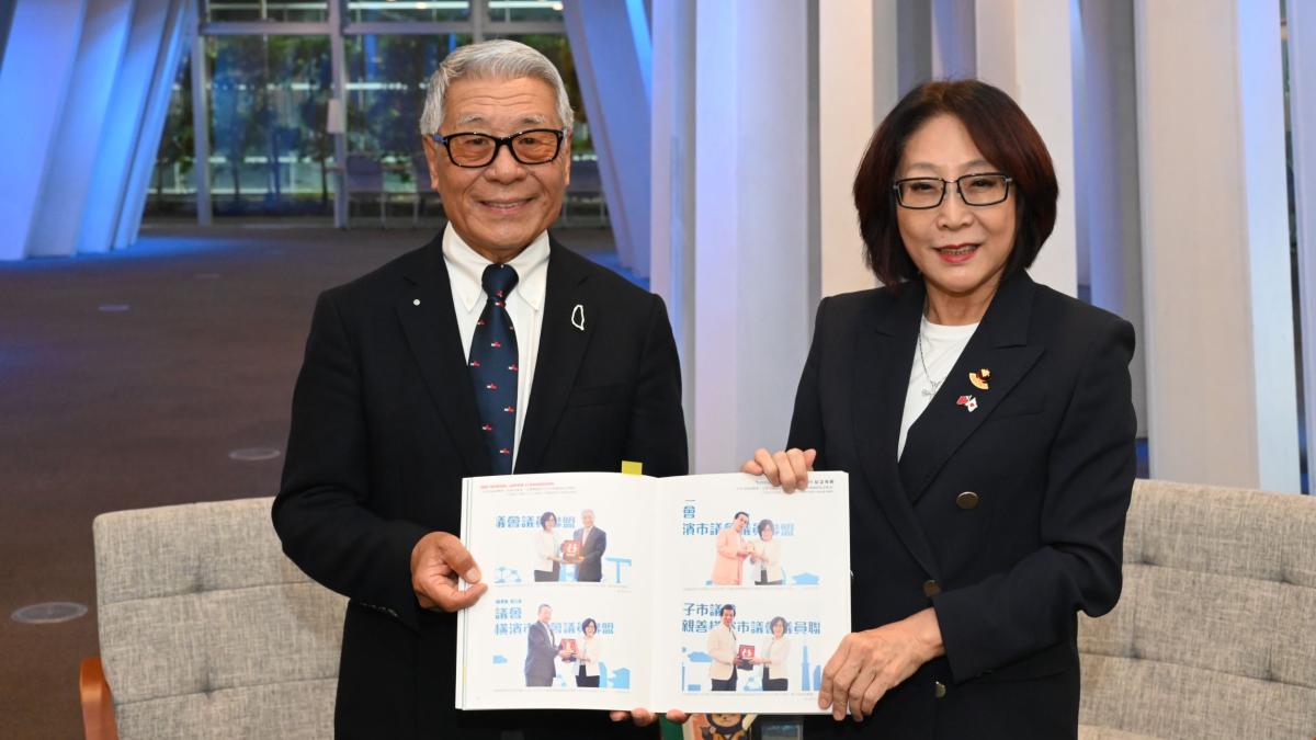 黑須隆一專題講座登場!康裕成現身力挺好友 見證高雄八王子20年情誼
