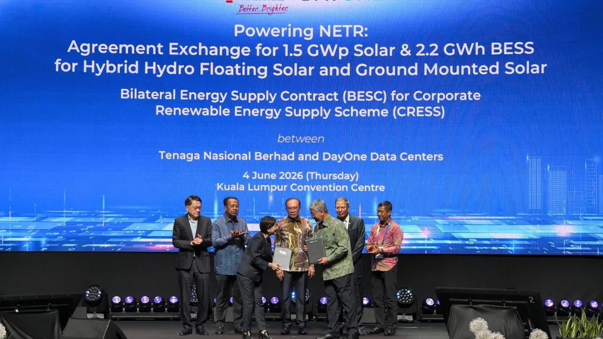 DayOne Secures Over 1GW Renewable Energy in Malaysia in Landmark TNB Partnership
