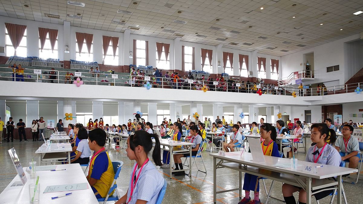 好齒好健康,嘉義市106年口腔保健潔牙賽北園國中登場。(圖/嘉義市政府提供) 好齒好健康,嘉義市106年口腔保健潔牙賽北園國中登場。(圖/嘉義市政府提供)