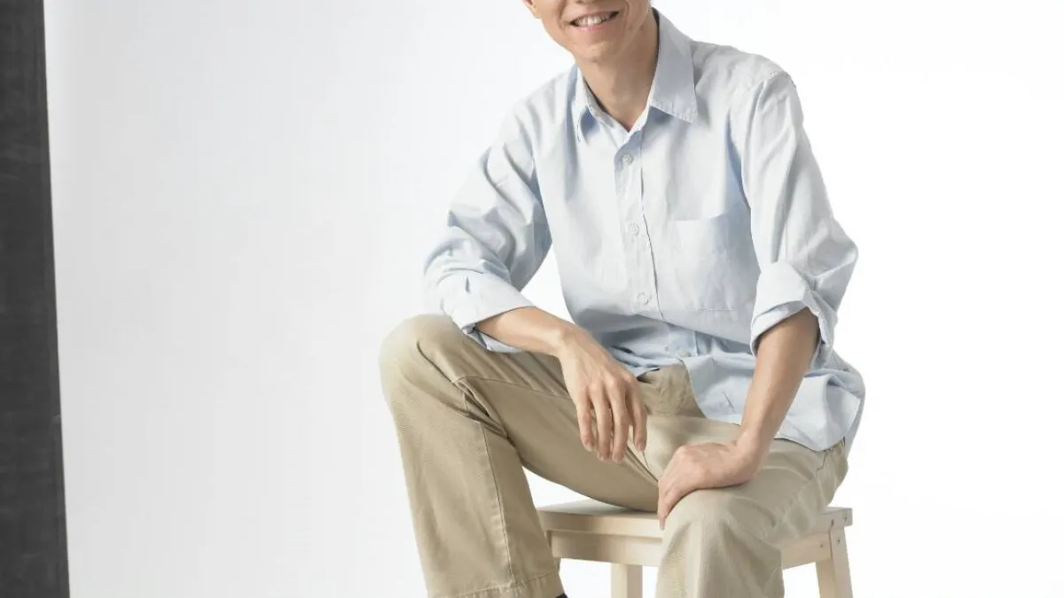 講座邀請到作家王文華親臨演講,講題為「快樂的秘訣」。(圖/中鋼公司公共事務處提供)