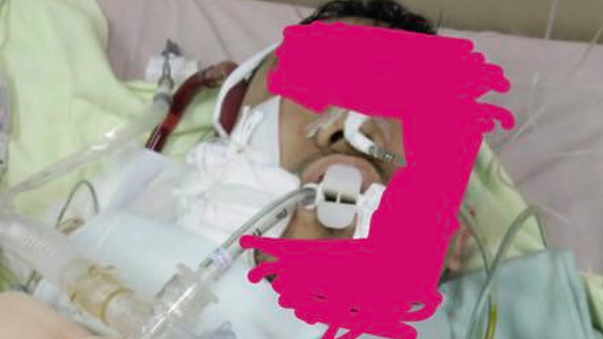 網友許先生日前在PPT上分享自己過去裝過葉克膜的經驗,並指出自己很感謝柯文哲引進這項技術,也不希望因為立場不同,就將葉克膜拿來成為抹黑工具。(取自PTT) 網友許先生日前在PPT上分享自己過去裝過葉克膜的經驗,並指出自己很感謝柯文哲引進這項技術,也不希望因為立場不同,就將葉克膜拿來成為抹黑工具。(取自PTT)