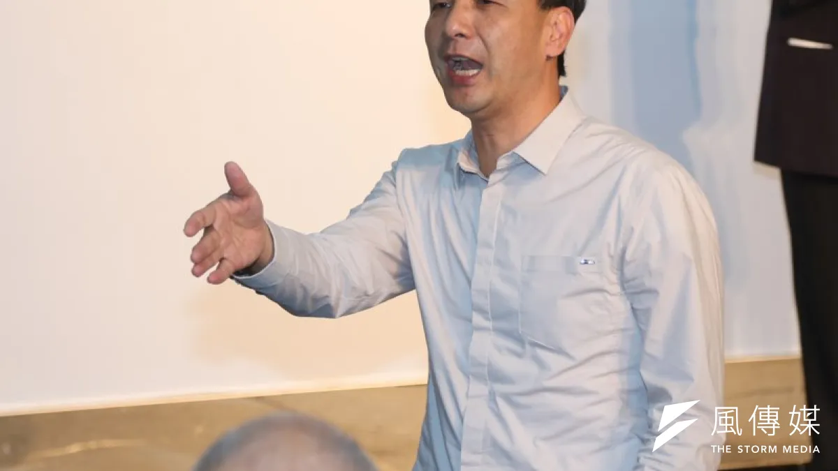 新北市長朱立倫表示,20世紀傑出的國家領導人,又少了一位哲人典範,更難過的是,台灣失去了一位關心的老朋友。(吳逸驊攝)