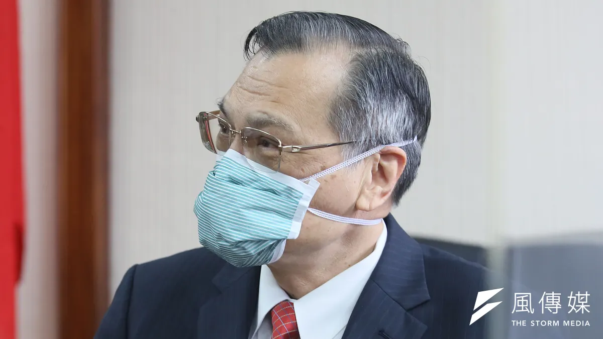 國安局長陳明通是台大知名教授,指導林智堅碩士論文卻陷入抄襲風暴。(柯承惠攝)