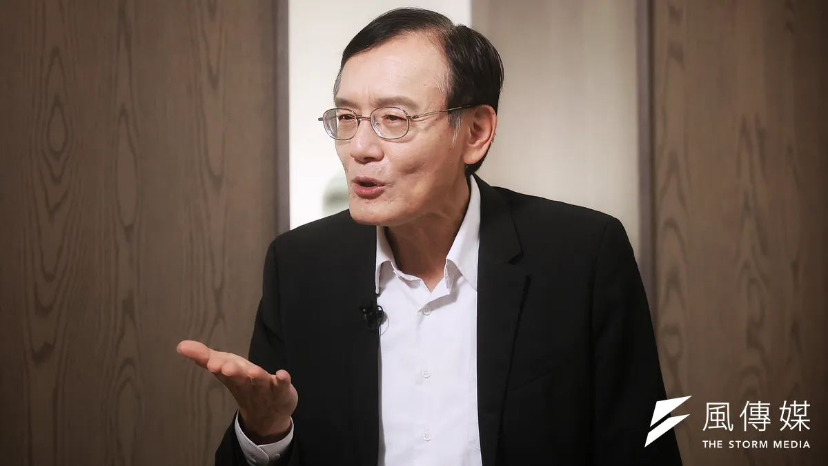 科技趨勢專家陳子昂(見圖)8日出席路怡珍主持的《風傳媒》「下班國際線」節目。(資料照,柯承惠攝)