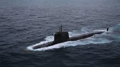 印度現役的潛艦「卡瓦里號」(INS Kalvari)。(翻攝自印度海軍)