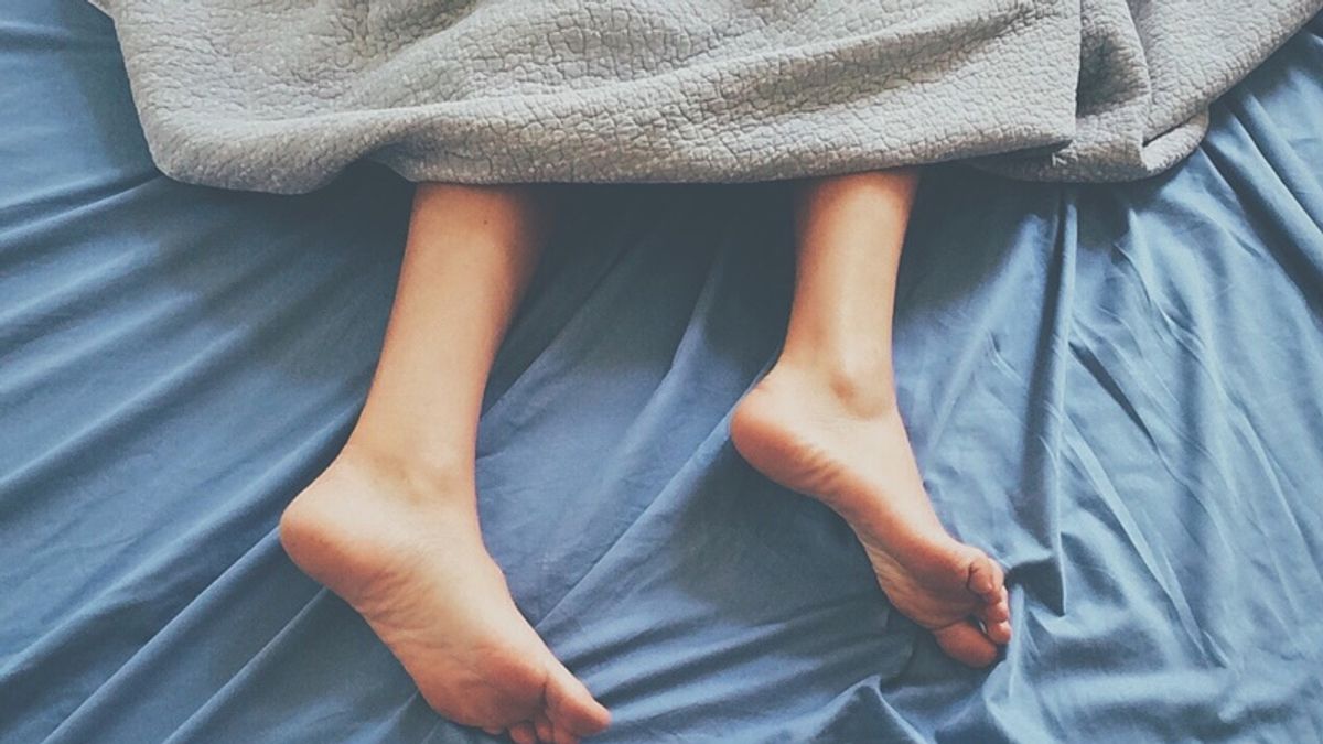 常常睡夢中被腳抽筋痛醒,該怎麼辦?(示意圖/pixabay) 常常睡夢中被腳抽筋痛醒,該怎麼辦?(示意圖/pixabay)