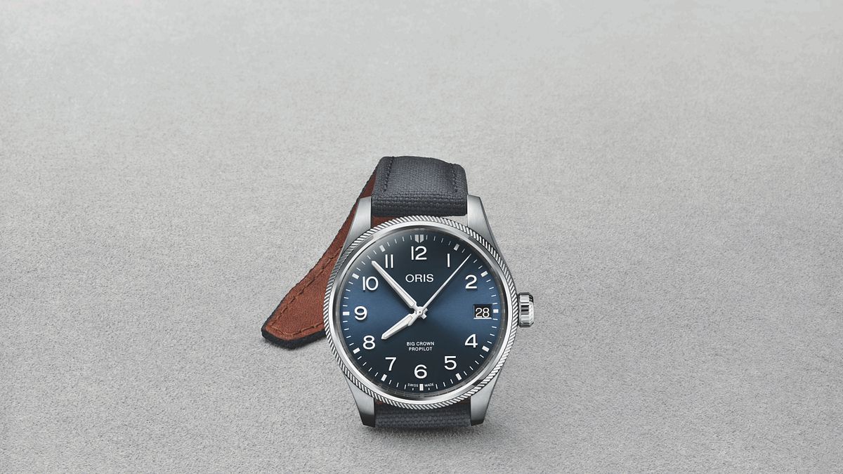 Big Crown ProPilot 大視窗日期錶。(圖/Oris提供) Big Crown ProPilot 大視窗日期錶。(圖/Oris提供)