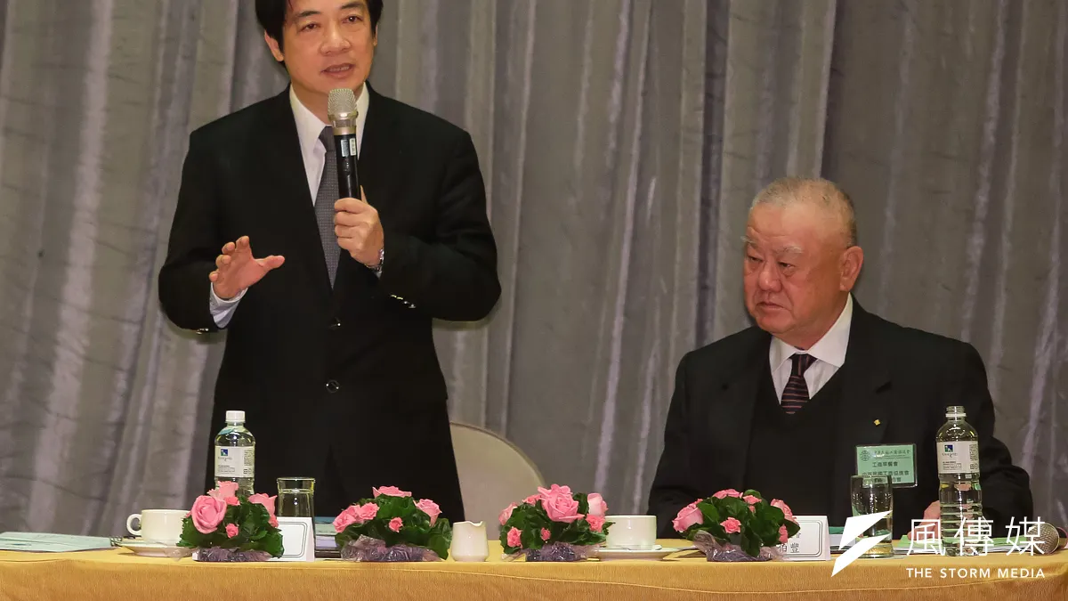 行政院長賴清德出席「中華民國工商協進會工商早餐會」。(顏麟宇攝) 行政院長賴清德出席「中華民國工商協進會工商早餐會」。(顏麟宇攝)