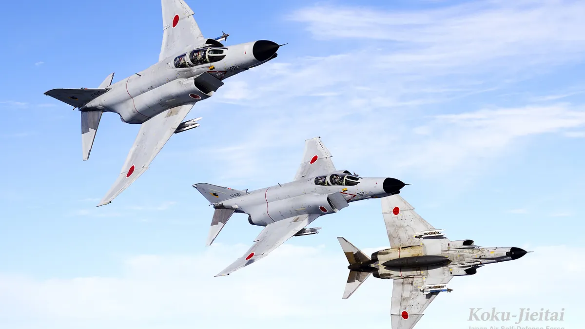 剛剛退役的日本航空自衛隊前主力機種:F-4EJ(改)。(航空自衛隊官網)