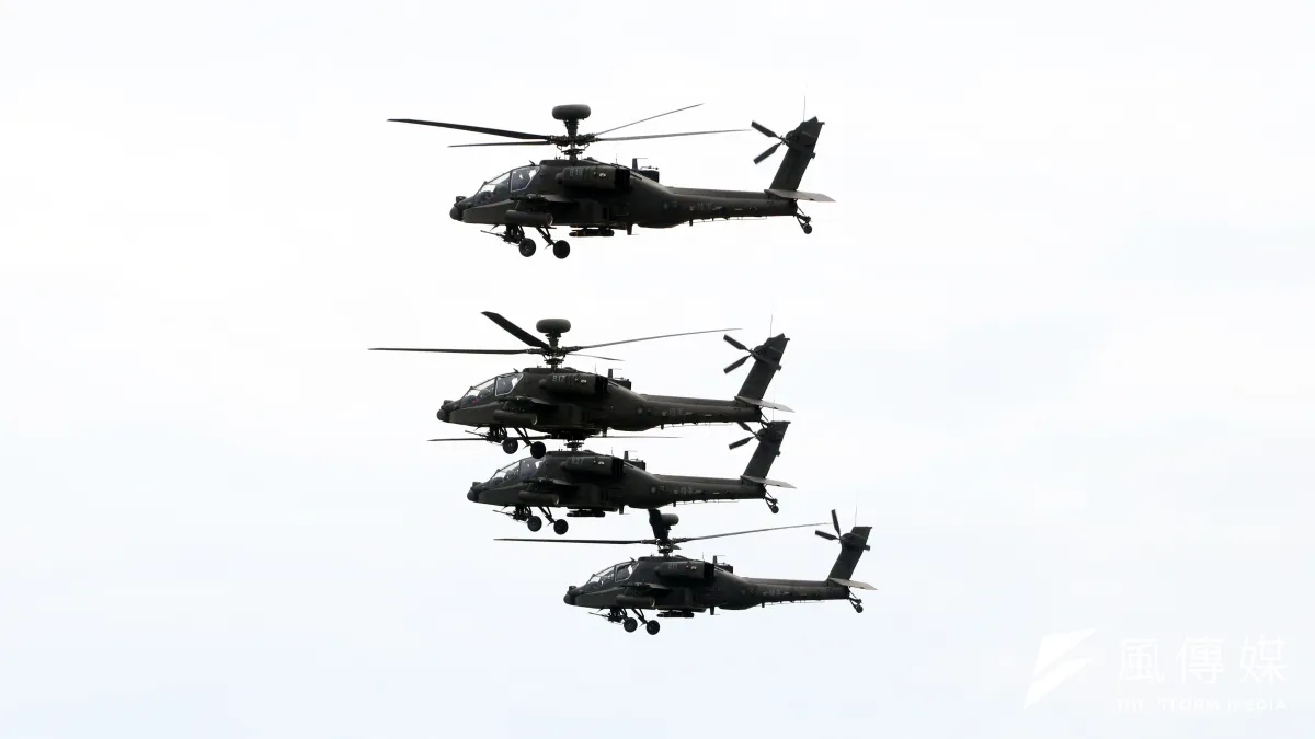 陸軍航特部欲前進台東部署具一定戰略意義,突顯陸航直升機近年在阿帕契(見圖)、黑鷹直升機陸續歸國成軍服役後,已然成為足以改變戰局走勢的關鍵戰力。(蘇仲泓攝)