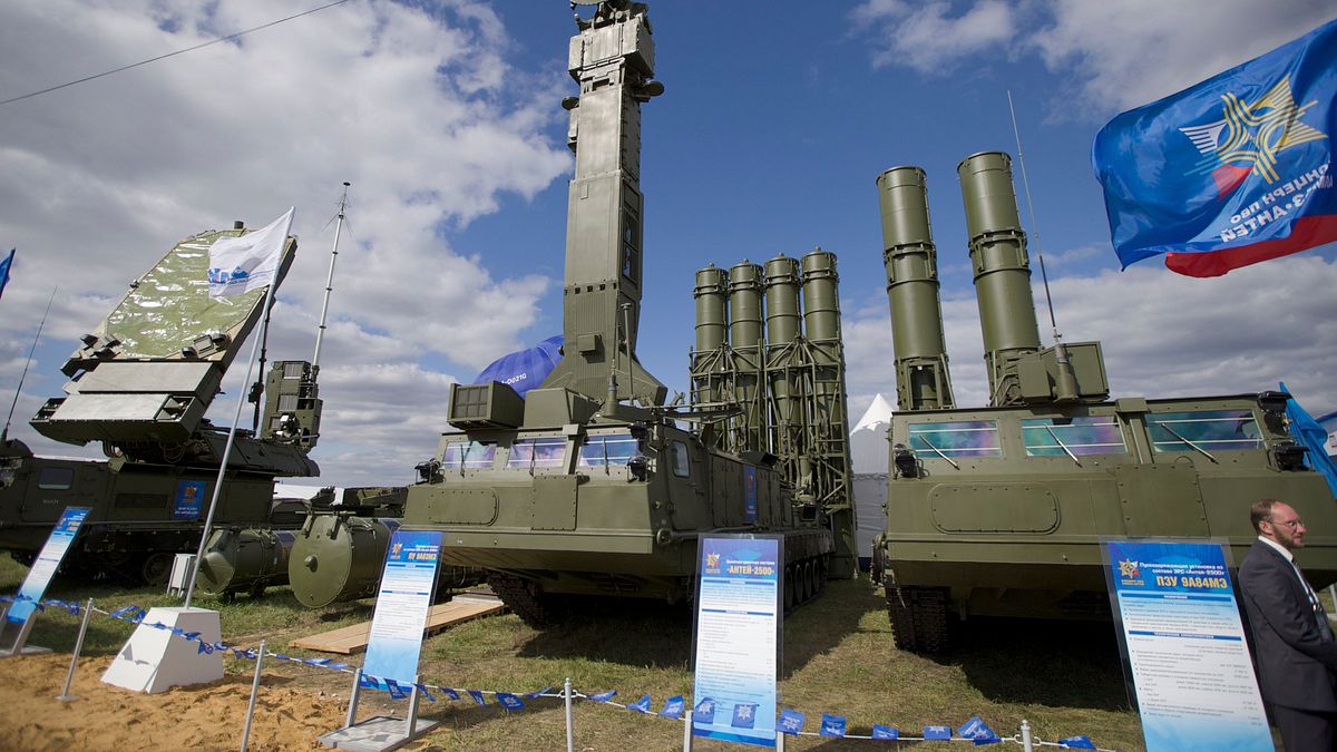 俄製S-300 VM防空飛彈系統。(美聯社) 俄製S-300 VM防空飛彈系統。(美聯社)