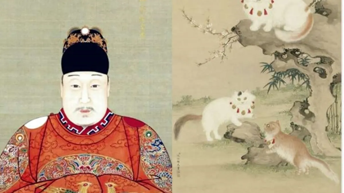 明神宗愛貓成痴,不但讓貓滿皇宮跑,還讓牠們升官發財(圖/維基百科、國立故宮博物院) 明神宗愛貓成痴,不但讓貓滿皇宮跑,還讓牠們升官發財(圖/維基百科、國立故宮博物院)