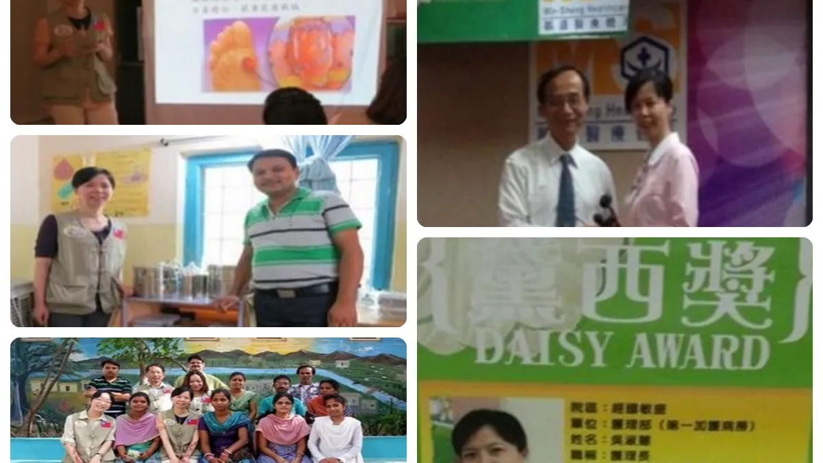 白衣天使付出與奉獻 尋找動感的瞬間