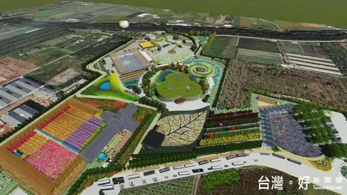 打造台灣農業示範區 台中花博外埔園區動土