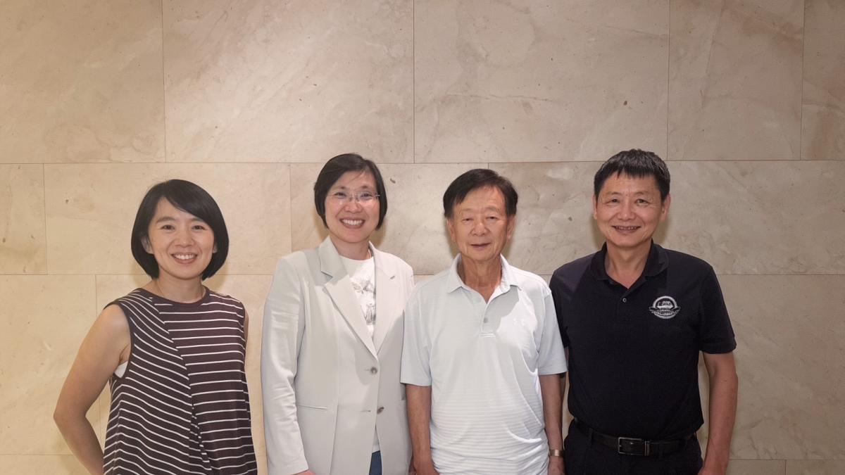 拜會科技產業大老宣明智 徐欣瑩拋智慧城市願景「AI科技落地 百工百業加值」