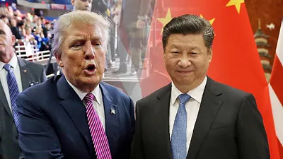 現階段,美國政治被民意綁架,政客則利用民意持續煽動;而北京的政治決定很少受國內政治情緒的影響,相對穩定。中美能否避免陷入修昔底德陷阱,關鍵還要看北京如何管理雙邊關係。圖為美國總統川普(左)與中國國家主席習近平(右)。(資料照,美聯社合成)