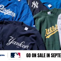 ファナティクス・ジャパンはChampionとMLBによる初の日本企画ウェアコレクションを9月中旬より発売する。(写真/ファナティクス・ジャパン提供) ファナティクス・ジャパンはChampionとMLBによる初の日本企画ウェアコレクションを9月中旬より発売する。(写真/ファナティクス・ジャパン提供)