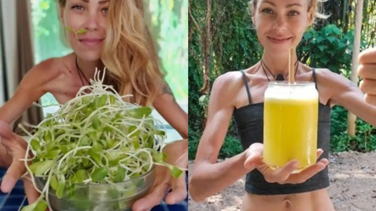 素食網紅札娜迪亞特(Zhanna D’Art)疑似因營養不良身亡。(圖/翻攝自IG)