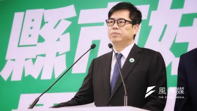 高雄市在清明連假期間爆發的春捲食安風暴,成為市長陳其邁(見圖)的政治考題。(資料照,柯承惠攝)
