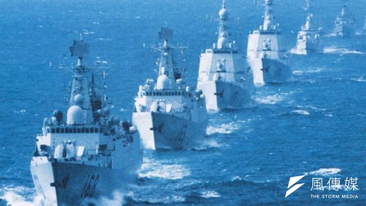 南海艦隊新型驅逐艦編隊亮相,艦隊擴編勢在必行。(取自網路) 南海艦隊新型驅逐艦編隊亮相,艦隊擴編勢在必行。(取自網路)