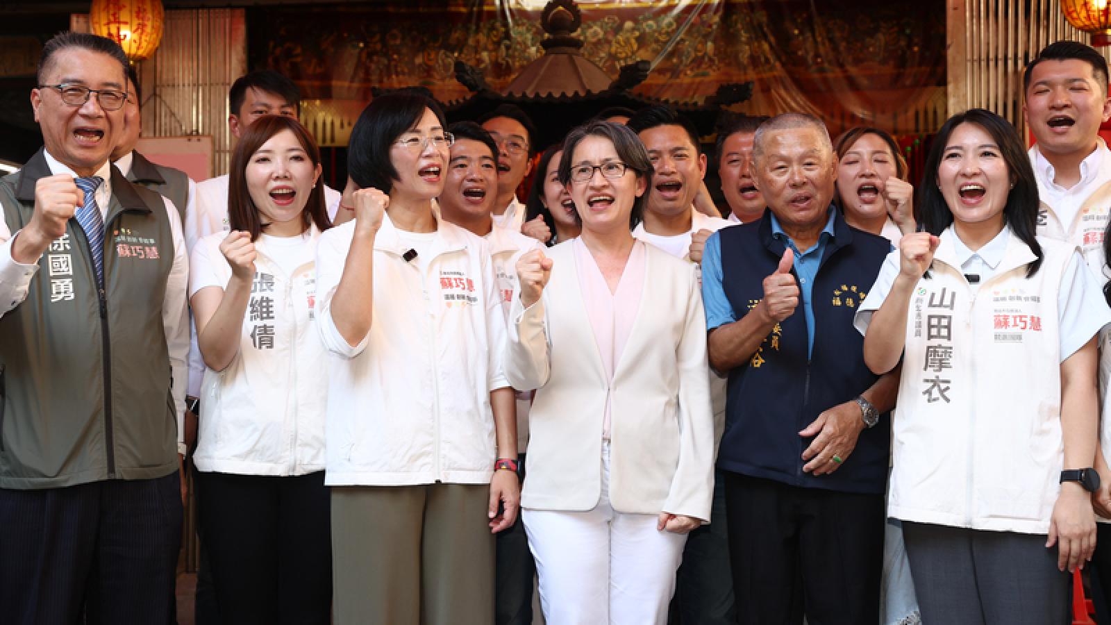 「洋流」太強反而掩蓋新北聲勢?蘇巧慧笑了:他們之前才說沈伯洋太弱會拖累我