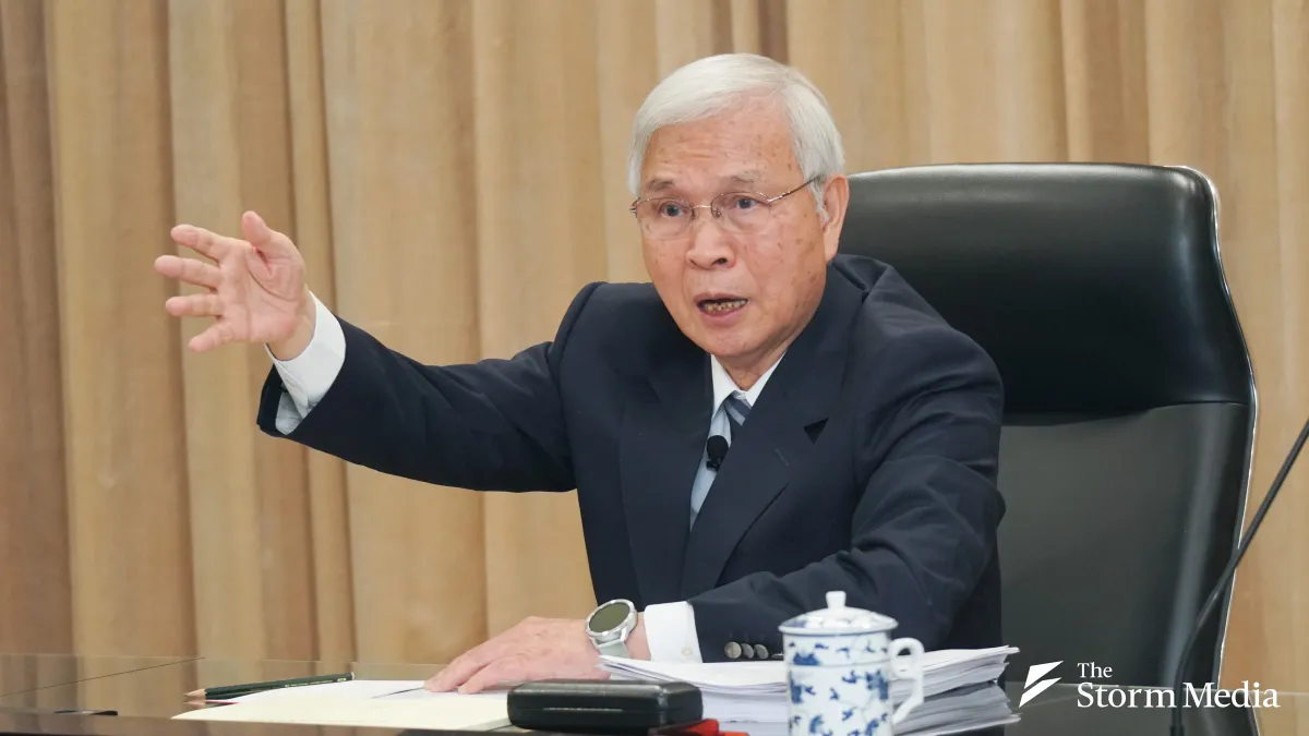 Central Bank Governor Yang Chin-long. A recent review assessed the effectiveness of monetary policy across interest rates, credit, and FX management. (Photo: Tsai Chin-chieh)