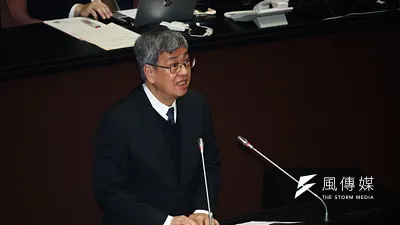 行政院長陳建仁赴立法院進行施報告並備詢。(蔡親傑攝)