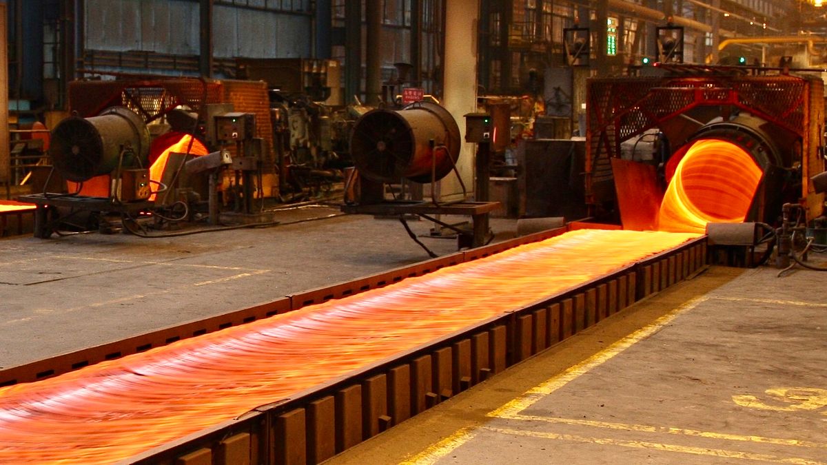 中鋼完成首批碳中和線材產製。(圖/中鋼公司提供) 中鋼完成首批碳中和線材產製。(圖/中鋼公司提供)