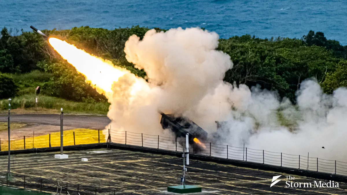 The Army Aviation Maintenance Factory plays a critical role in keeping Taiwan's frontline weapons systems — including HIMARS rocket artillery (pictured), AH-1W Super Cobra attack helicopters, and M1A2T tanks — fully operational and battle-ready. (Photo by