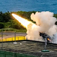 The Army Aviation Maintenance Factory plays a critical role in keeping Taiwan's frontline weapons systems — including HIMARS rocket artillery (pictured), AH-1W Super Cobra attack helicopters, and M1A2T tanks — fully operational and battle-ready. (Photo by The Army Aviation Maintenance Factory plays a critical role in keeping Taiwan's frontline weapons systems — including HIMARS rocket artillery (pictured), AH-1W Super Cobra attack helicopters, and M1A2T tanks — fully operational and battle-ready. (Photo by