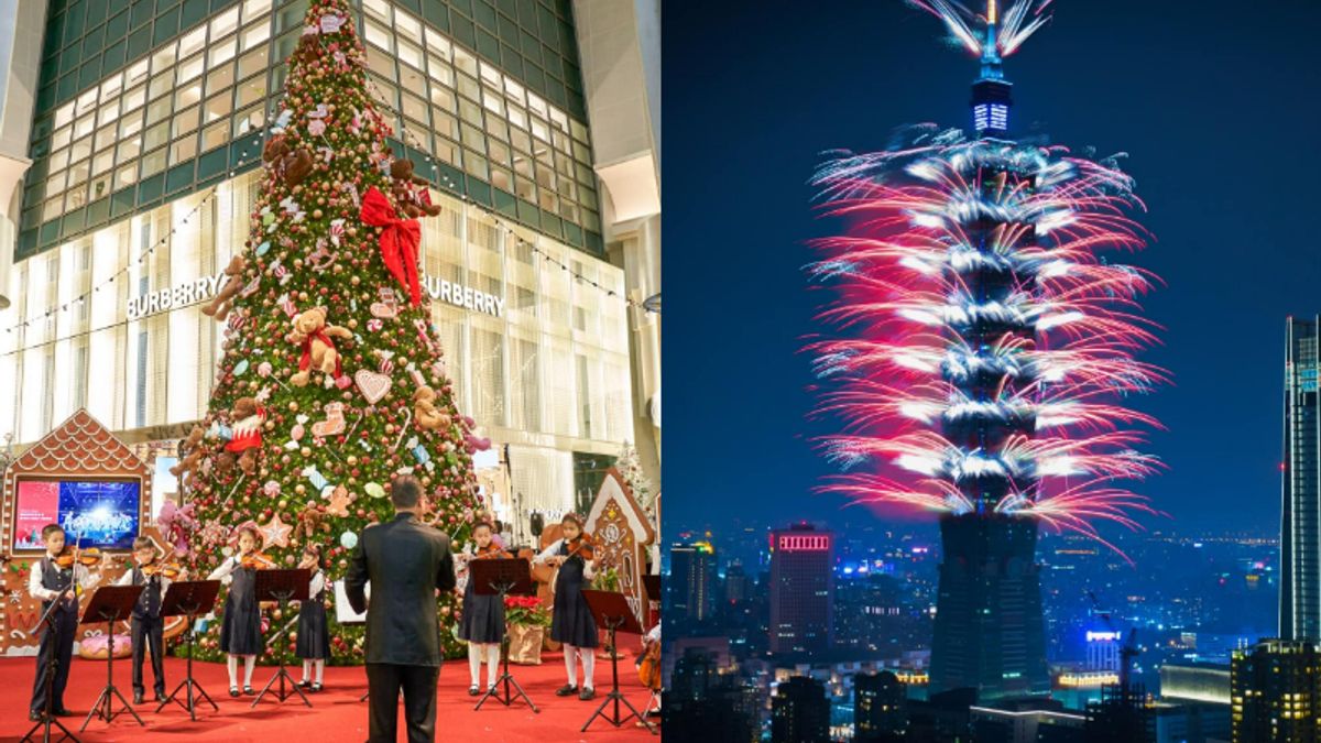 跨年在台北101欣賞完音樂會之後還可以接著看倒數煙火秀。(圖/翻攝自TAIPEI 101 MALL 台北101購物中心臉書) 跨年在台北101欣賞完音樂會之後還可以接著看倒數煙火秀。(圖/翻攝自TAIPEI 101 MALL 台北101購物中心臉書)